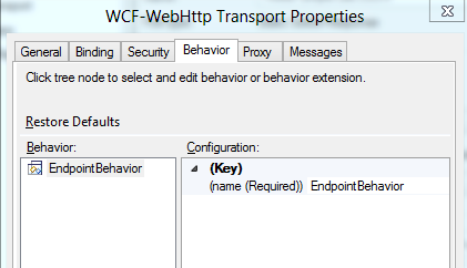 wcf webhttp transport behavior properties