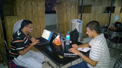 Working at Microsoft IDC, Hyderabad 