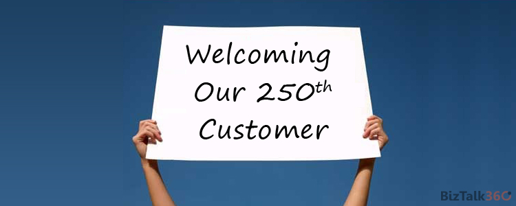Welcoming our 250th customer