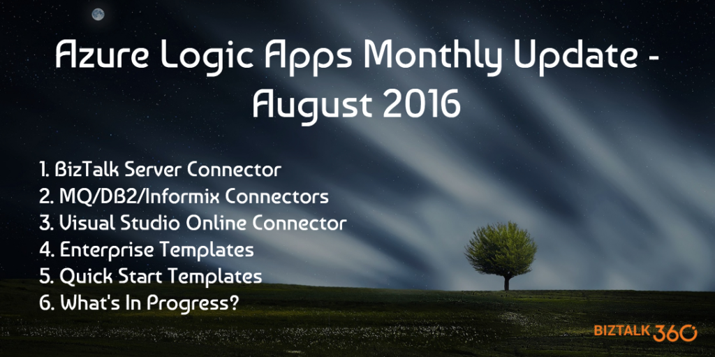 Azure Logic Apps August update