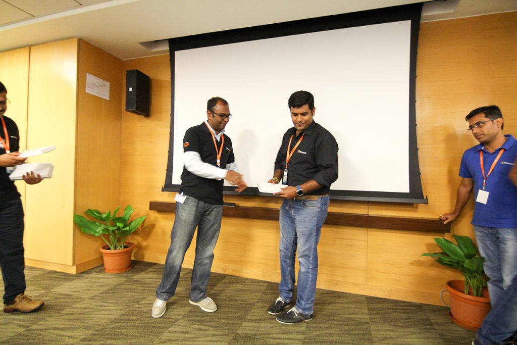 Integration Day Bangalore - Moment of thanks