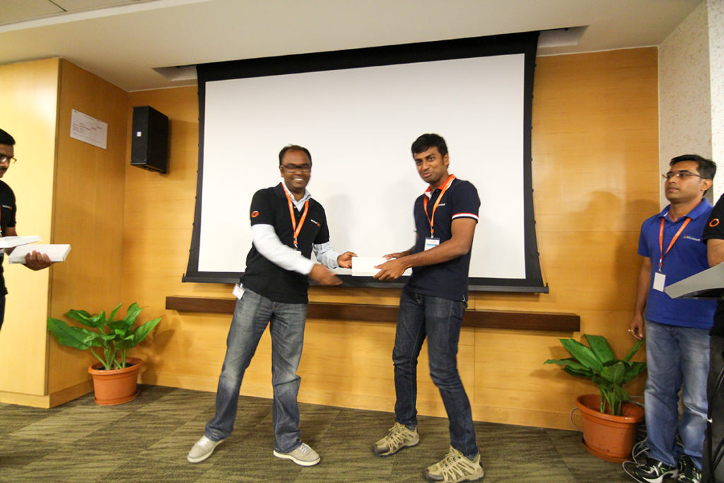 Integration Day Bangalore - Moment of thanks