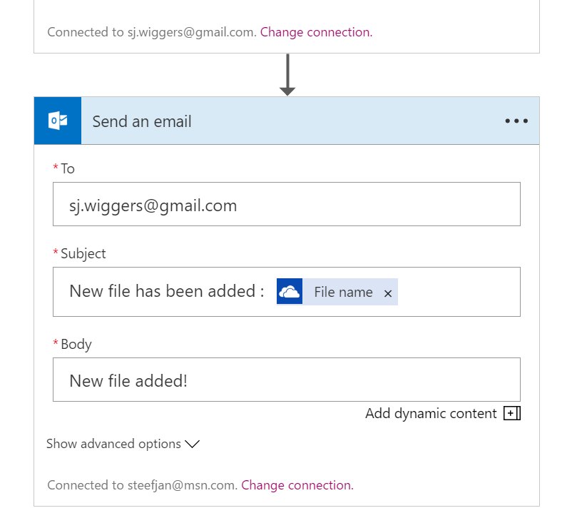 Trigger notification through Outlook - Microsoft Flow and Logic Apps Considerations