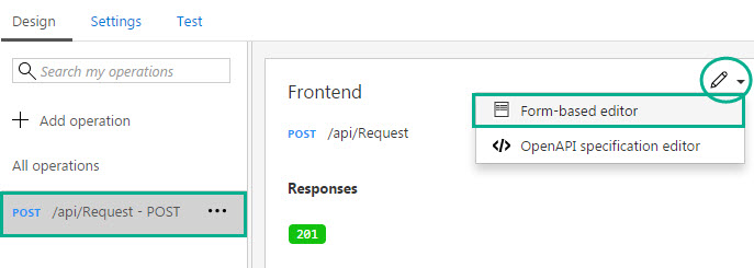form based editor