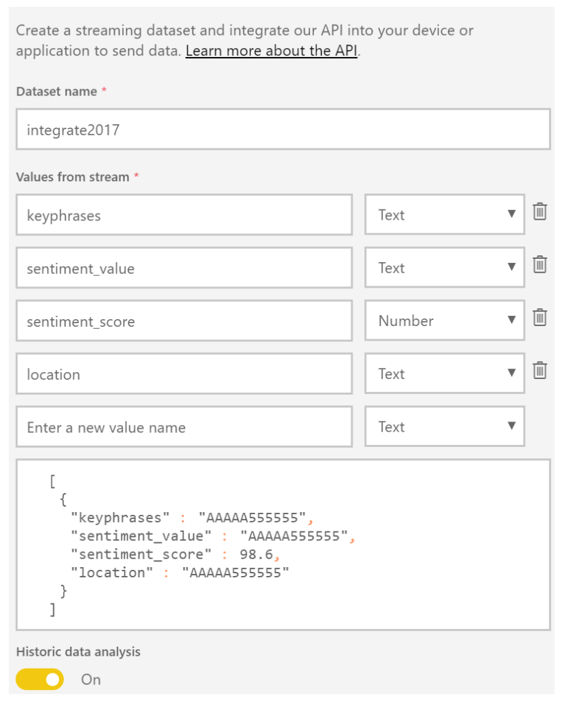 Building sentiment analysis solution with Azure Logic Apps