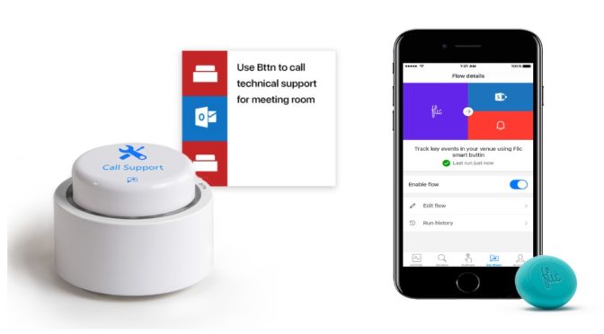 Microsoft Flow Button Integration
