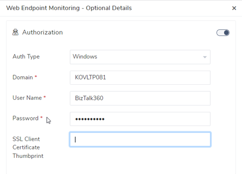 web endpoint monitoring