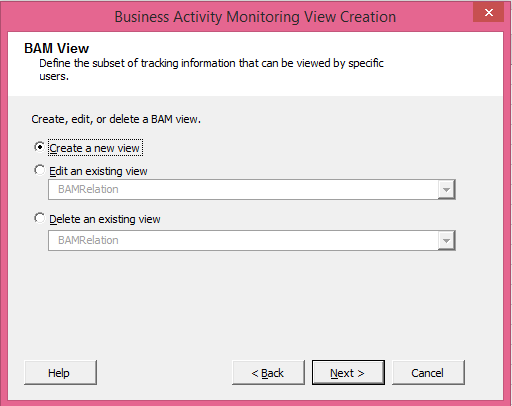 Creating a BAM view using Relationship with Related Documents