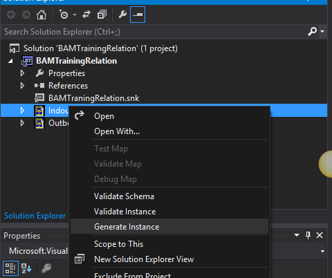 Creating a BAM view using Relationship with Related Documents