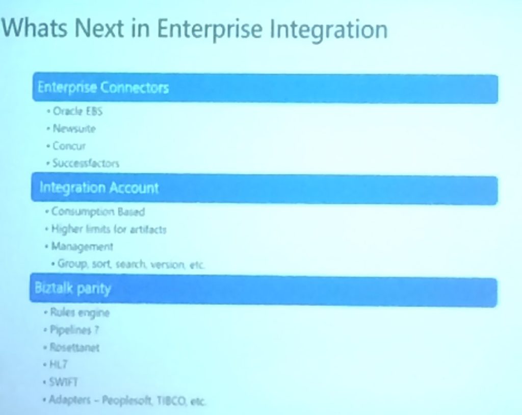 Integrate 2018 - what's next in enterprise integration