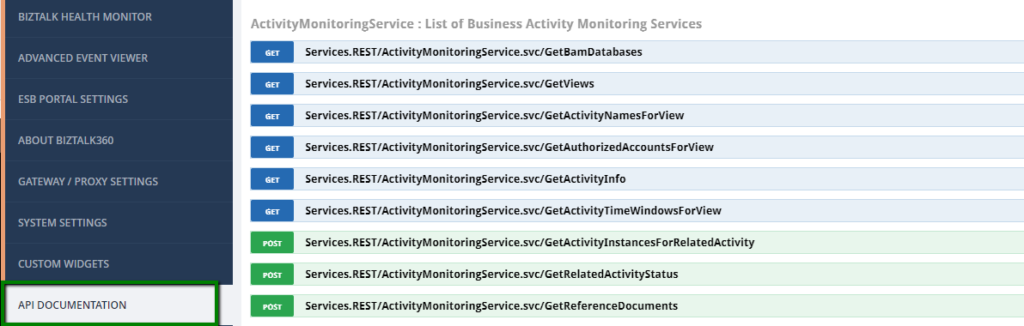 Terminating Dehydrated Service instances - API Documentation screen