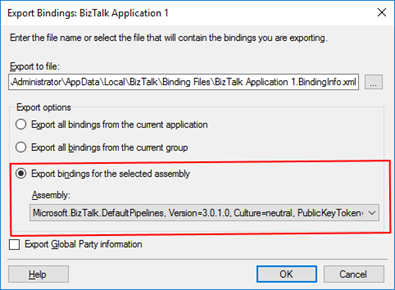 BizTalk Bindings Exportation: How to Export BizTalk Server Resource Bindings by Assembly FQName with PowerShell