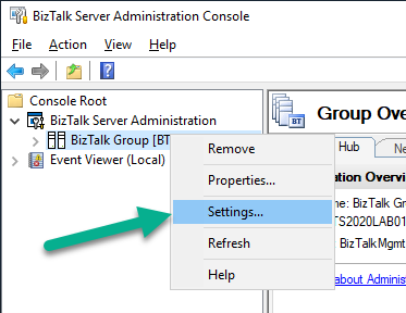 BizTalk Server Administration Console