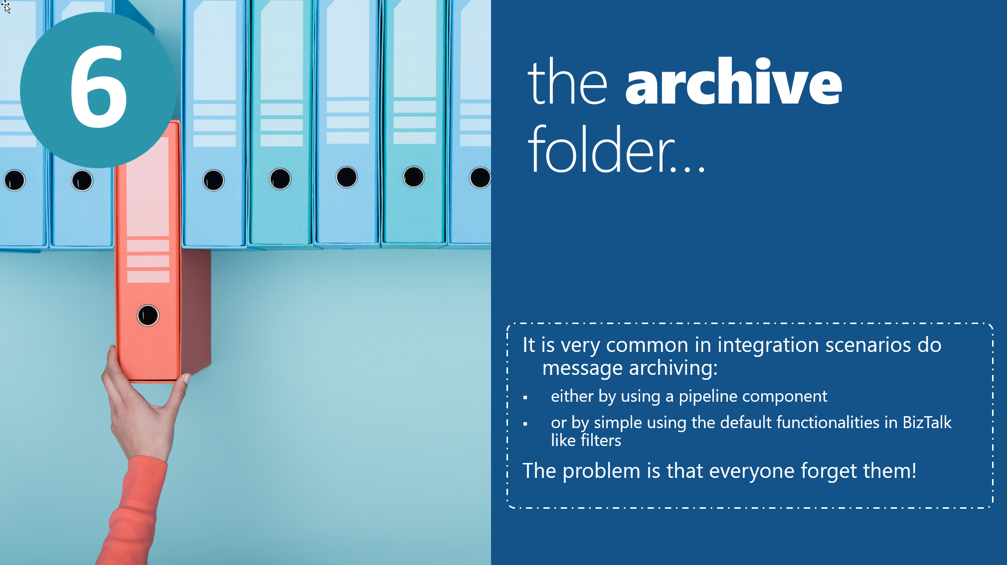 biztalk archiving folders