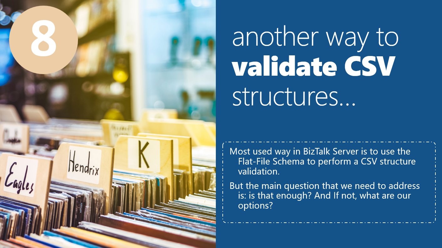 Ways to validate CSV structures