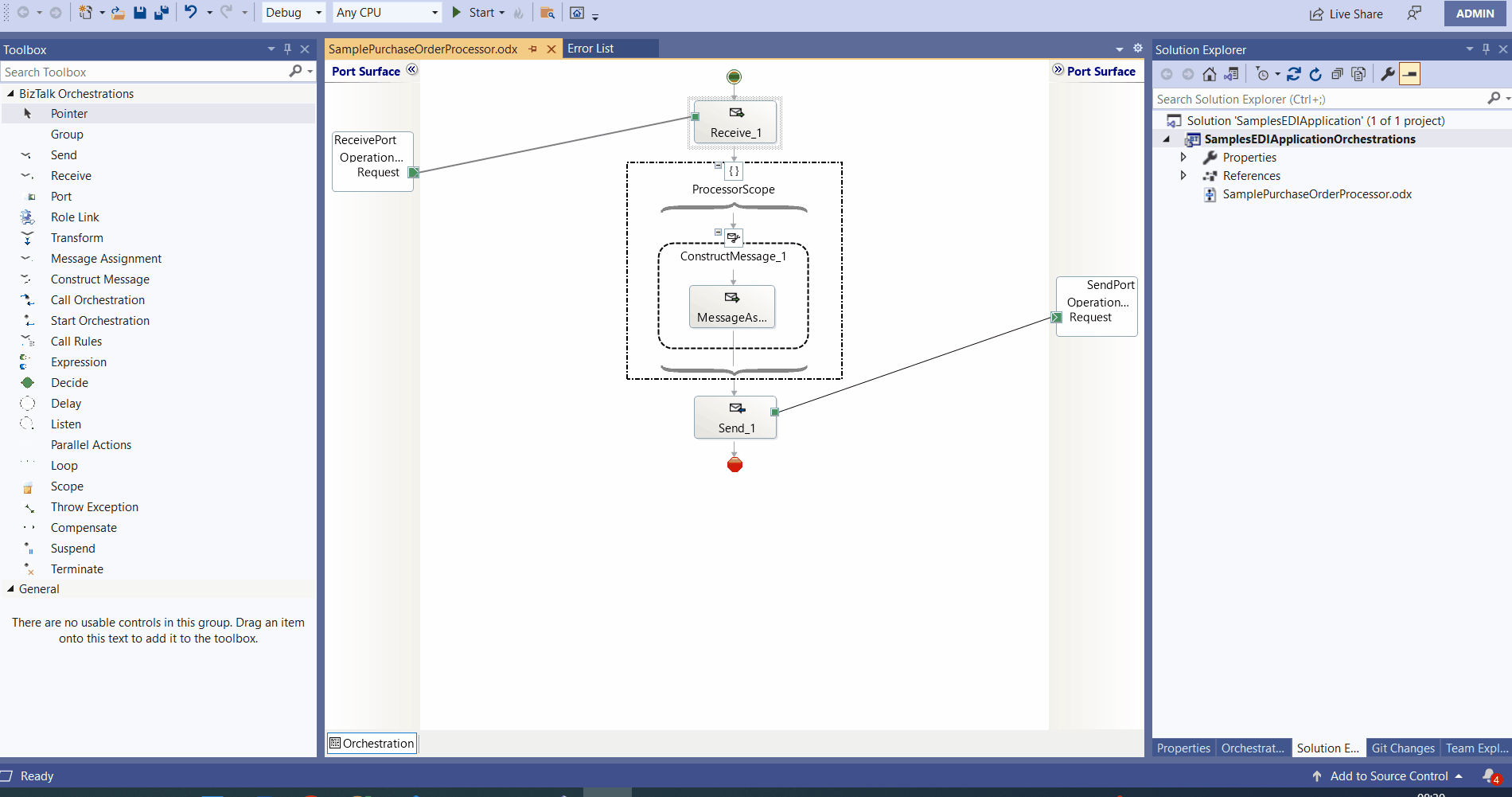 EDI batch workflows in BizTalk
