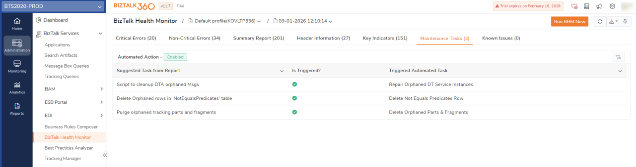 Advisor-report-monitoring