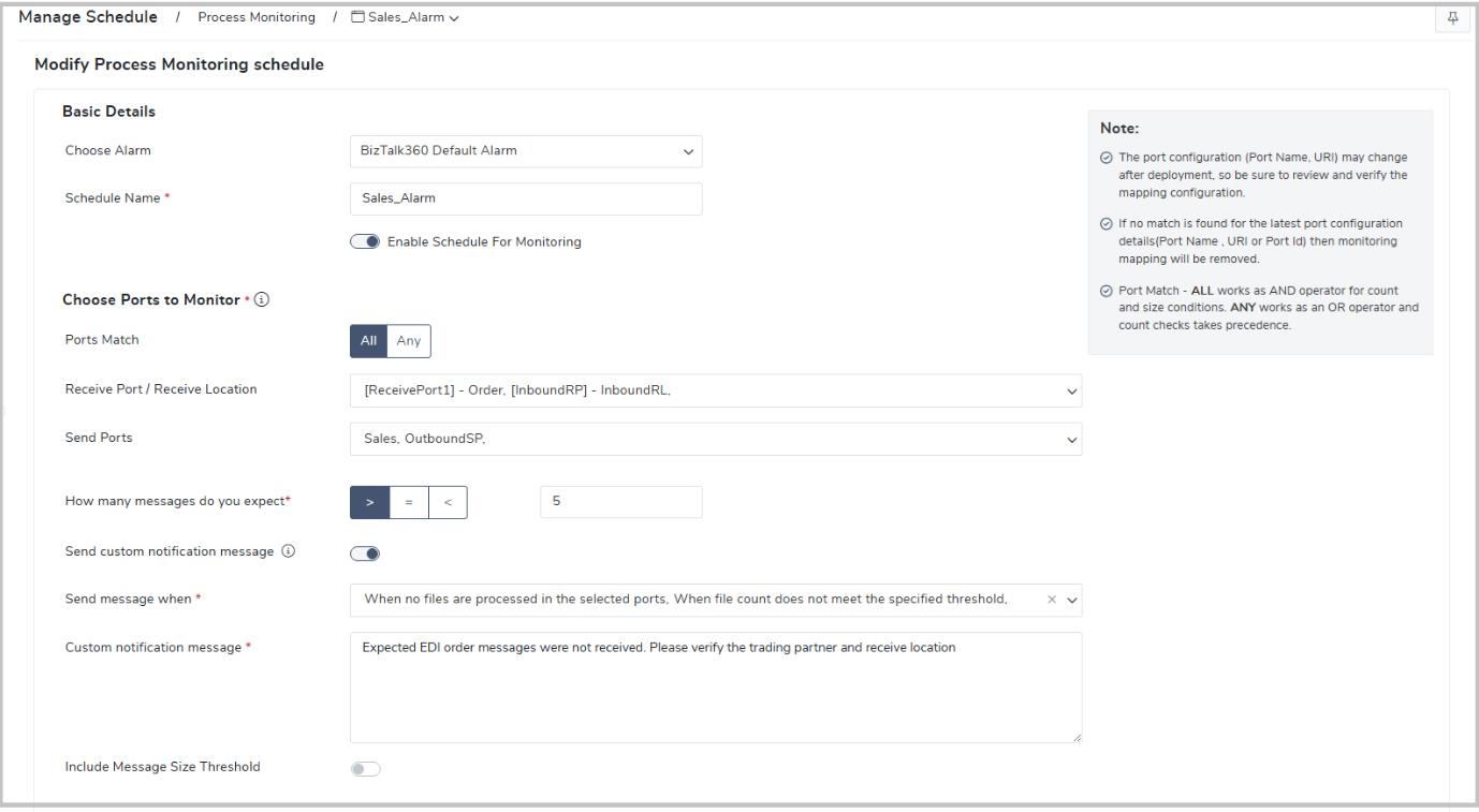 Process monitoring